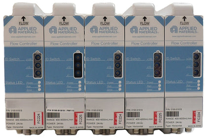 AMAT Applied Materials 0190-91818 Flow Controller 400-4000mL Lot of 5 Working