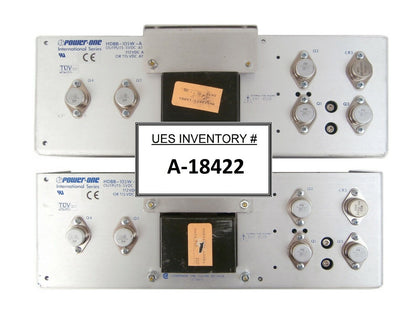 Power-One HDBB-105W-A Power Supply International Series Reseller Lot of 2 Spare