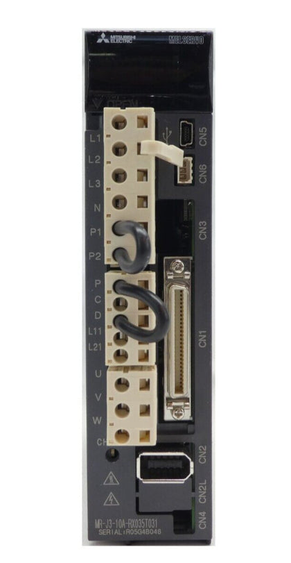 Mitsubishi MR-J3-10A-RX035T031 AC Servo Drive MELSERVO TEL 040-004301-1T New