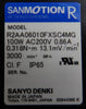 Sanyo Denki R2AA06010FXSC4MG AC Servo Motor SANMOTION R W/Gearhead lot of 2