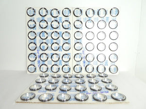 Nor-Cal NW-50B-100 Bored Flange NW-50 x 1" Reseller Lot of 72 New Surplus