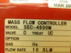 STEC SEC-4500MO Mass Flow Controller SEC-4500M 10 SLM He Used Working