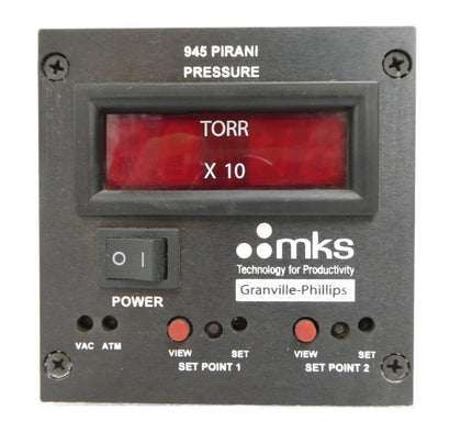 MKS Instruments 945-A-120-TR Vacuum Gauge Controller 945 PIRANI Working Surplus