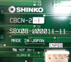 Shinko SBX08-000011-11 Interface PCB CBCN-2 SBX93-100005-C2 Working Surplus