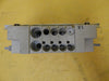 SMC 3D80-000054-V1 4-Port Pneumatic Manifold Lot of 3 SZ3A60K-5LOZ-C4-X31 Used