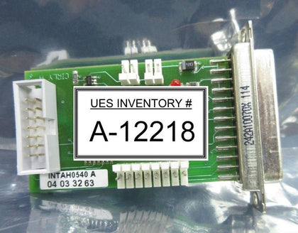 RECIF Technologies INTAH0540A Interface Board PCB Nikon NSR System Used Working