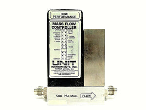 UNIT Instruments UFC-1200A Mass Flow Controller MFC 100 SCCM Cl2 Working Surplus