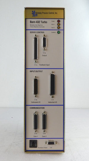 Berkeley Process BAM-432T Machine Controller BAM-432 Turbo Lot of 5 Working