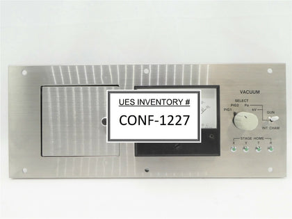 JEOL Stage Vacuum Control Panel BP102002-00 BCD-PIN/SW PB JWS-7555S SEM Working