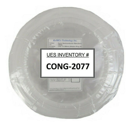 KoMiCo Technology Quartz Liner T/V 200mm Shadow Ring Cleaned Working Surplus