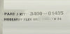 AMAT Applied Materials 3400-01435 Flex Braid Hose Assembly Swagelok New Spare