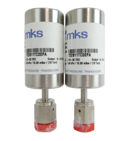MKS Instruments 722B11TCD2FA Baratron Transducer 722B Lot of 2 Refurbished