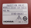 Horiba STEC IV-2410AV-02H-180S-N Injection Valve AMAT 0190-89287 Working