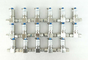 AMAT Applied Materials 0190-51977 Diaphragm Valve Reseller Lot of 17 Working