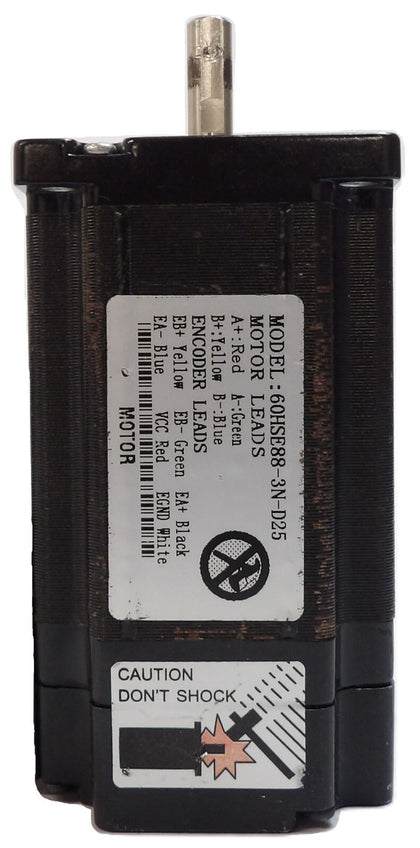 Sanyo Denki 60HSE88-3N-D25 Servo Motor Working