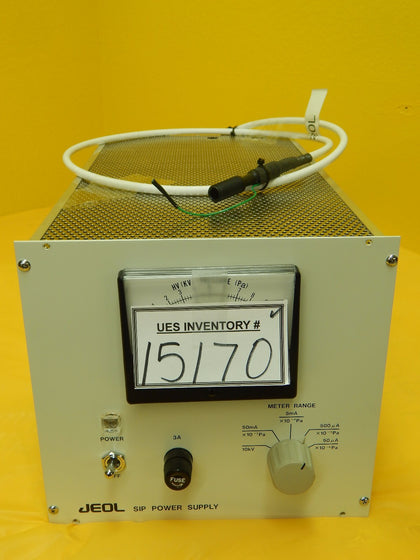 JEOL IPC20 Gun SIP Power Supply JEM-2010F TEM Microscopy System Used Working