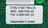 MKS Instruments AS01500-30 Interlock Module PCB CDN497R AMAT 0190-37947 Working