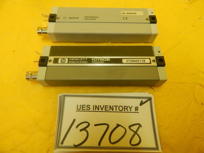 Agilent 10780C Inferometer Receiver HP Hewlett-Packard 10780B Lot of 2 Used