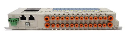 SMC EX180-SEC5-X231 12-Port Pneumatic Manifold AMAT 4060-01525 Working