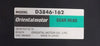 Oriental Motor BXM6400-GH-K3 DC Motor W/Gear Head D3846-162 Working