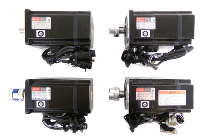 Sanyo Denki P50B07040HCS00M Servo Motor BL Super P5 Reseller Lot of 4 Working