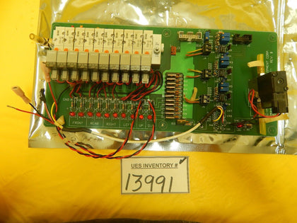 Semiconductor Equipment Corp 4496-023 Pneumatic Manifold PCB 410 Bonder Used