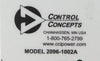 Control Concepts 2096-1002A SCR Power Controller AMAT 0190-43080 Working Spare