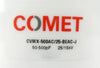 Comet CVMX-500AC/25-BEAC-J Variable Vacuum Capacitor 50-500pF 25/15kV Working