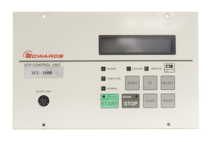 SCU-1600 Edwards YT76-Z1-Z00 Turbomolecular Pump Controller Untested Surplus