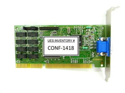 Trident JA-8232E/V3 Video Card PCB TV32 Novellus Concept Two Working Spare