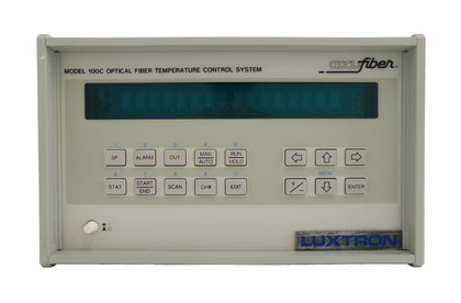 Luxtron M-100 Optical Fiber Temperature Controller 100C AMAT 0190-35236 Working
