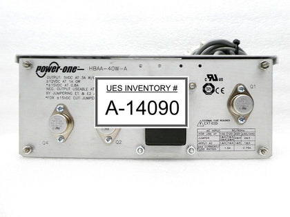 Power-One HBAA-40W-A Power Supply Delta Design 1947972-001 Summit ATC Used
