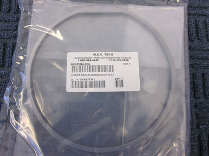 M.E.C. Tech MEC52008-1264 JADA Flat Insert Ring Si 200mm New Surplus