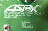 ASTeX ARX-X490 Driver PCB ABX-X490 AMAT Centura ETO Rack MKS Working Surplus