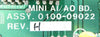 AMAT Applied Materials 0100-09022 Mini AI/AO PCB Card Precision 5000 Working