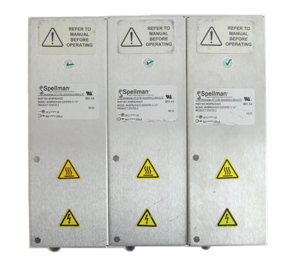 Spellman MX8PN24/621 Power Supply MX8PN24/621AB AB Sciex Lot of 3 Working