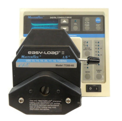 Cole-Parmer 7523-20 Digital Drive MasterFlex L/S 77200-60 Easy-Load II Working