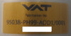 VAT 95038-PH99-AOD1 Butterfly Valve Integrated Pressure Controller New Surplus