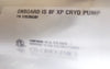 CTI-Cryogenics 8185396G001 On-Board IS 8F XP Cryopump Manufacturer Refurbished