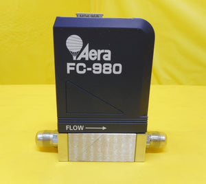 Aera FC-980 Mass Flow Controller MFC 2 SLM SiH4 Used Working