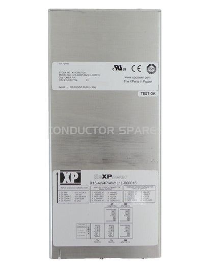 XP Power X15-XB0772A Power Supply fleXPower X15-4W4P/4W1L1L-000016 Sciex Working