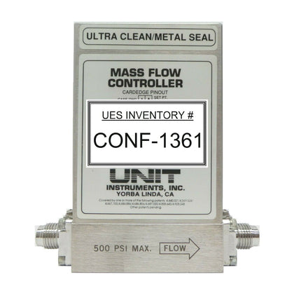 UNIT Instruments UFC-8160 Mass Flow Controller MFC 20 SLM Ar Working Spare