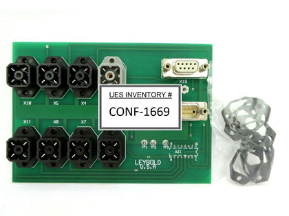 Leybold Vacuum 20080921B Interface Board PCB New Surplus