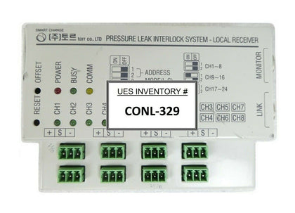 Torr PLI-9100 Pressure Leak Interlock System Local Receiver Working Surplus