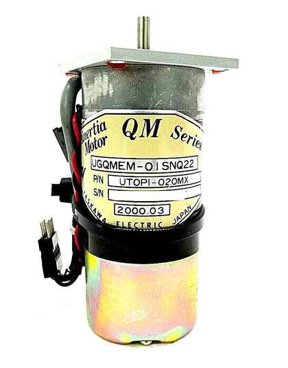 Yaskawa Electric UTOPI-020MX Minertia Motor UGQMEM-01SNQ22 Nikon NSR Working