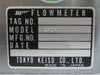 Tokyo Keiso SFC-M 4-Channel Flowmeter Signal Converter TEL Lithius Working Spare