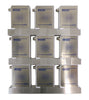 Brooks GF125C Mass Flow Controller MFC GF125C-100040 GF125C-101870 Lot of 9