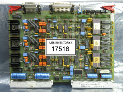 ASML 4022.430.05300 P. Chuck Drive PCB Card 4022.430.0530 PAS 5000/2500 Used