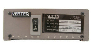 Verteq Process Systems STQD800-CC50-MC-2 Power Supply Working Surplus