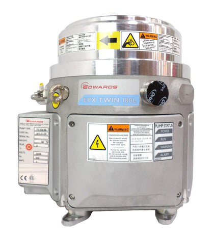 EPX TWIN 180L Edwards A419-61-222 High Vacuum Dry Pump Working